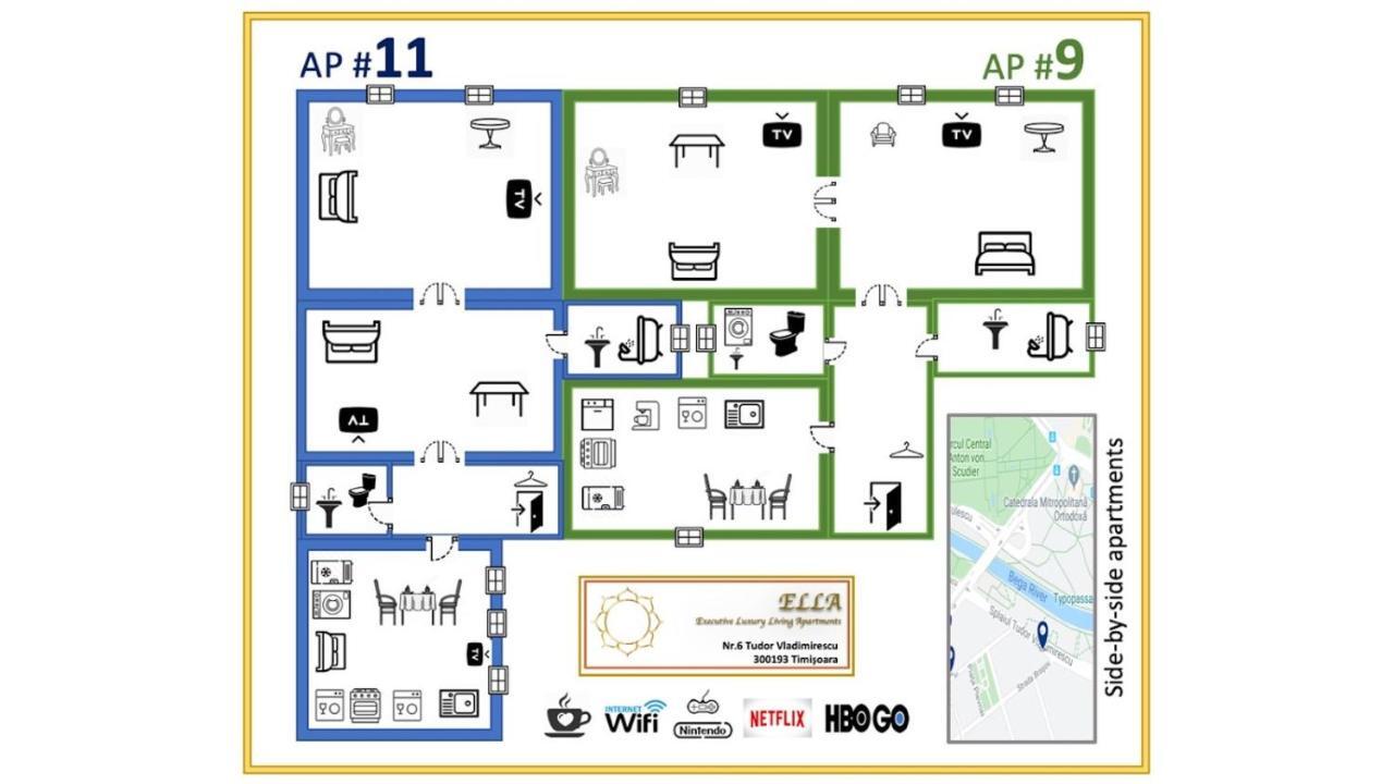 Ella Apartment Timisoara No11 Bagian luar foto